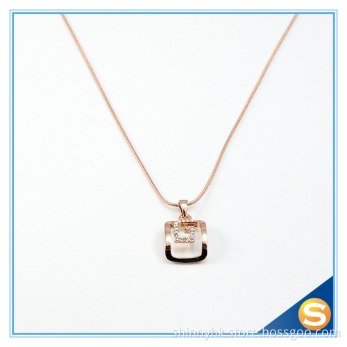 2016 Brief Style Cheap Personalized Necklace for Girlfriend's Birthday Gifts